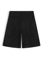 WIDE-LEG KHAKI SHORTS