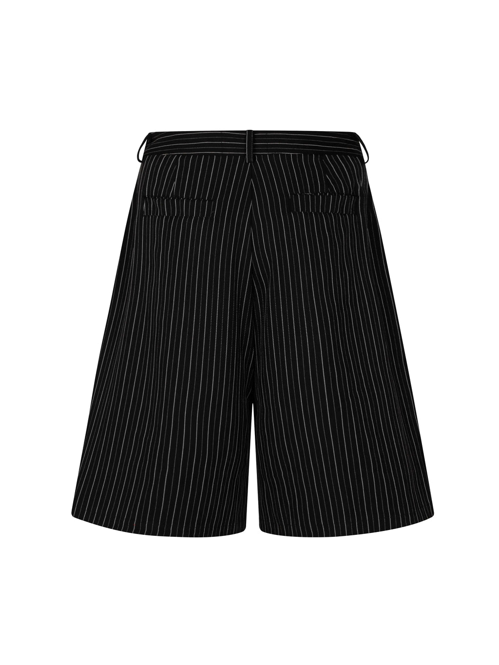 PINSTRIPE SHORTS