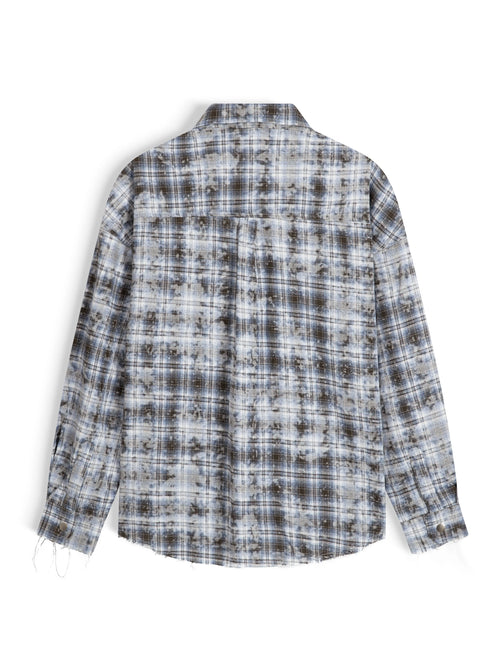 BLEACH EFFECT FLANNEL