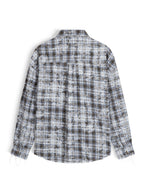 BLEACH EFFECT FLANNEL