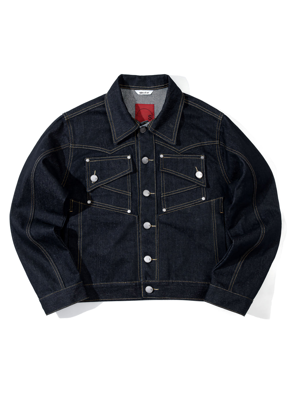 BOXY RAW DENIM JACKET