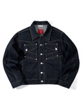BOXY RAW DENIM JACKET