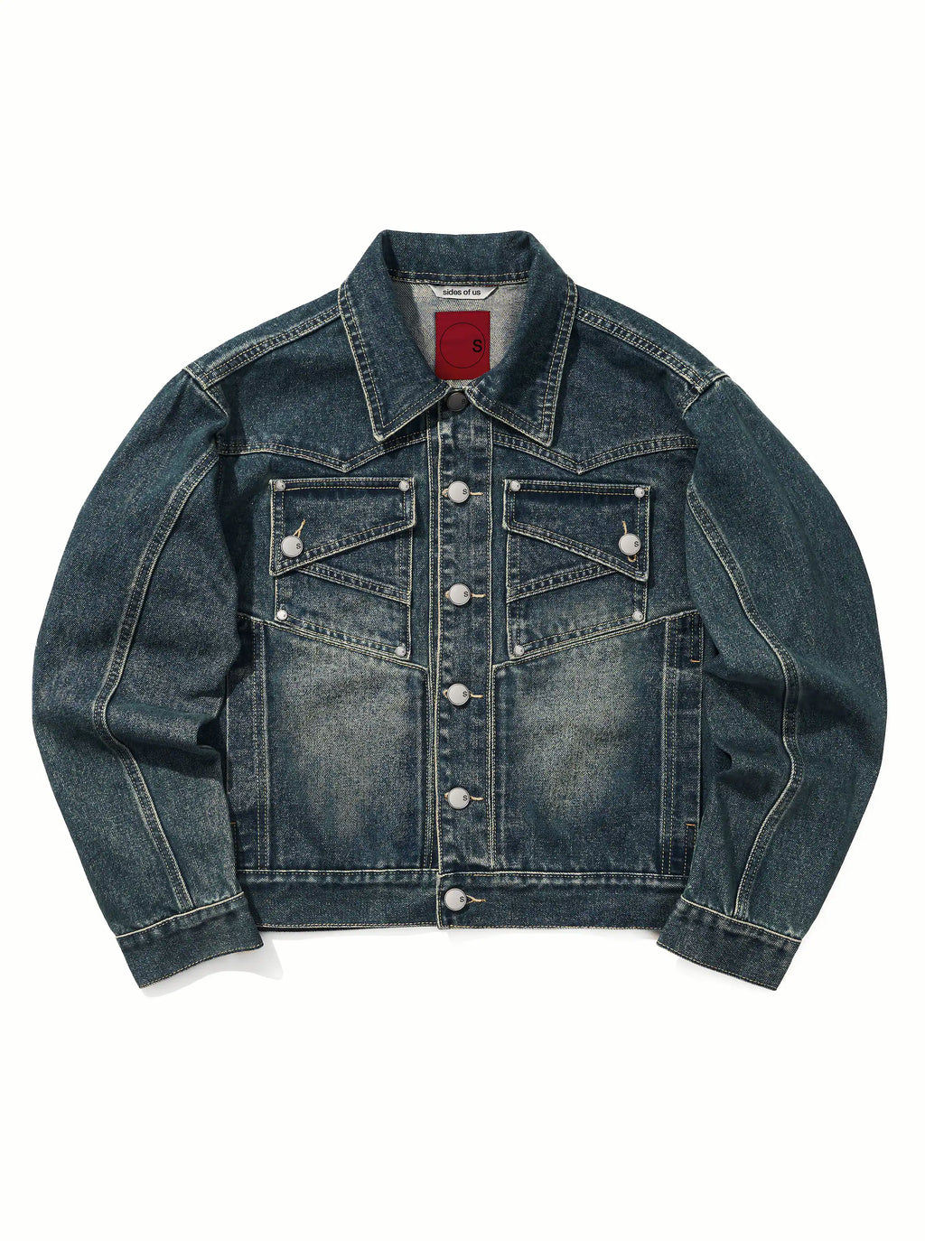 BOXY VINTAGE DENIM JACKET