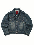 BOXY VINTAGE DENIM JACKET