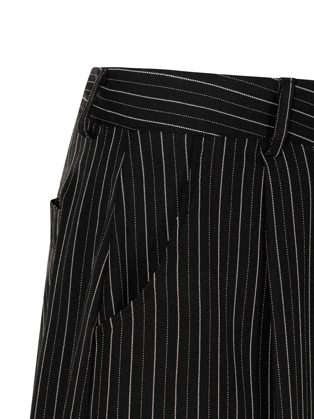 PINSTRIPE SHORTS