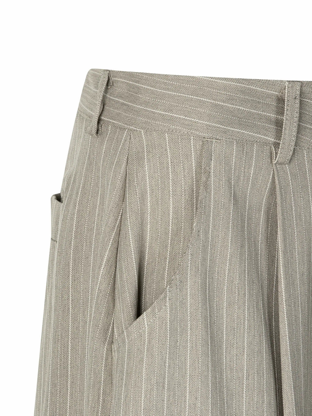 PINSTRIPE SHORTS