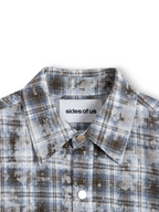 BLEACH EFFECT FLANNEL