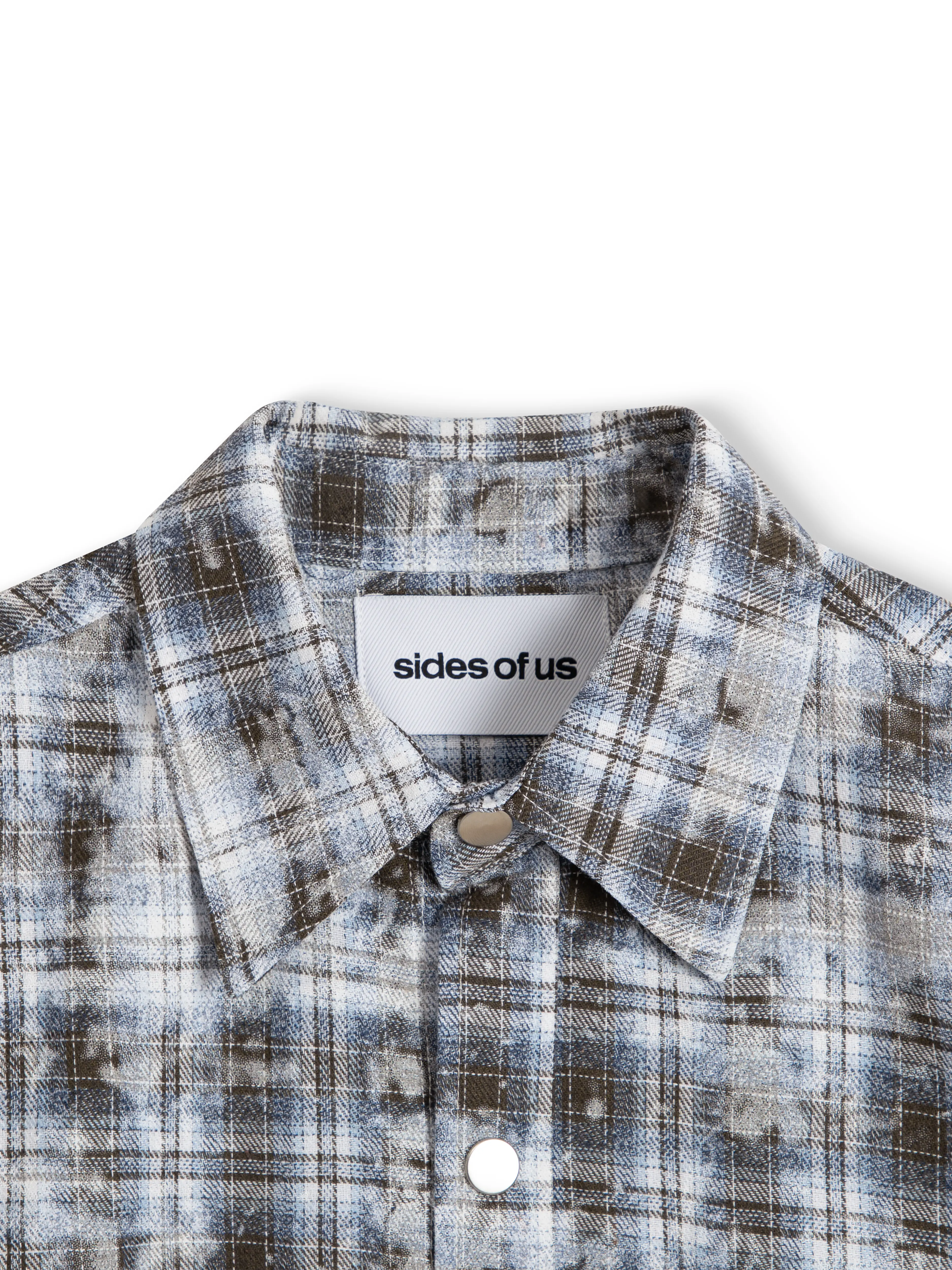 BLEACH EFFECT FLANNEL