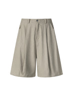 PINSTRIPE SHORTS