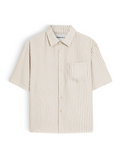 STRIPE SHORT-SLEEVE SHIRT