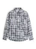 BLEACH EFFECT FLANNEL