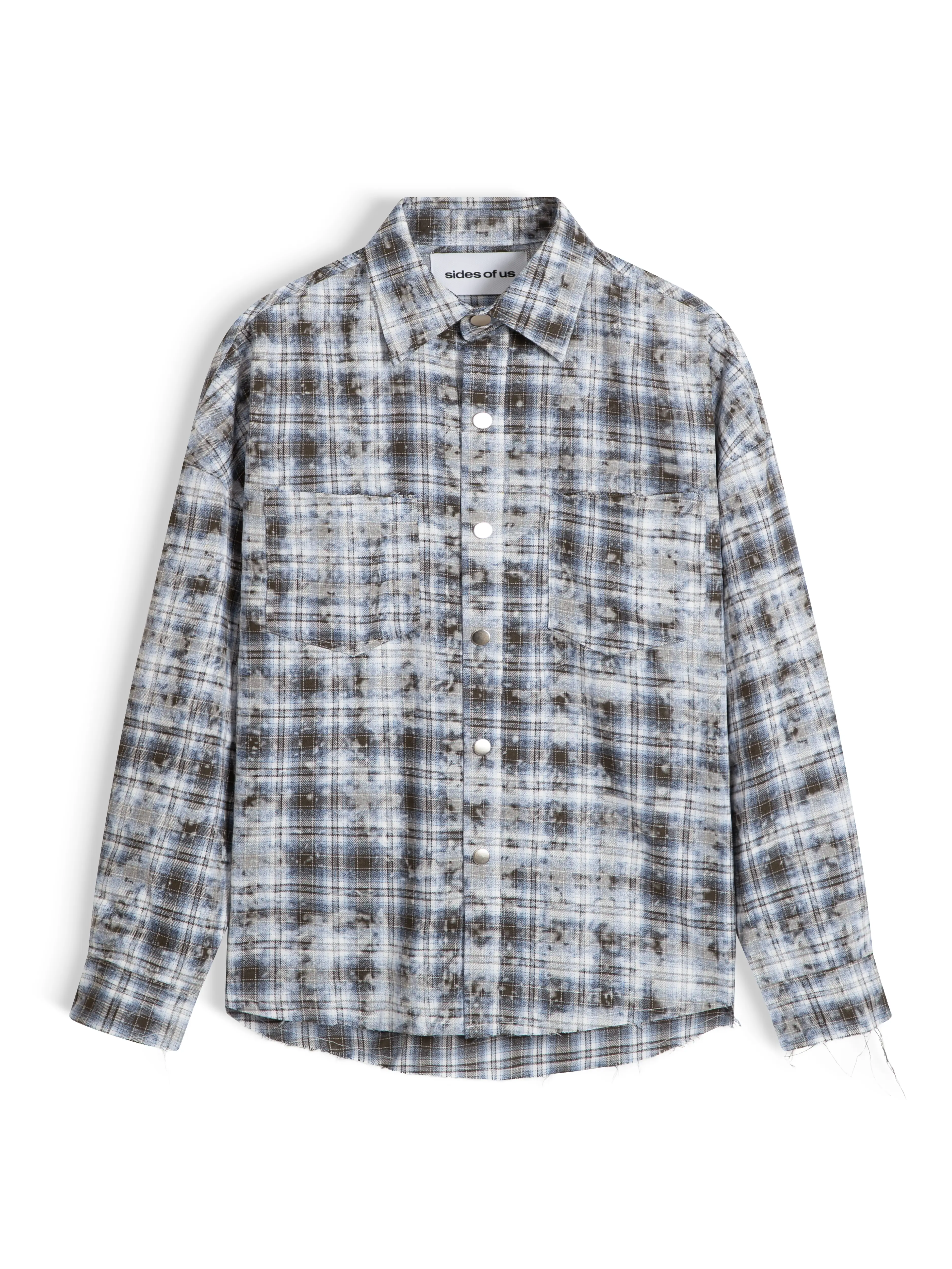 BLEACH EFFECT FLANNEL
