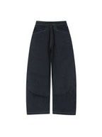 LOOSE FIT RAW DENIM PANTS