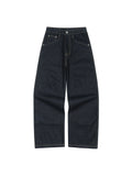 LOOSE FIT RAW DENIM PANTS