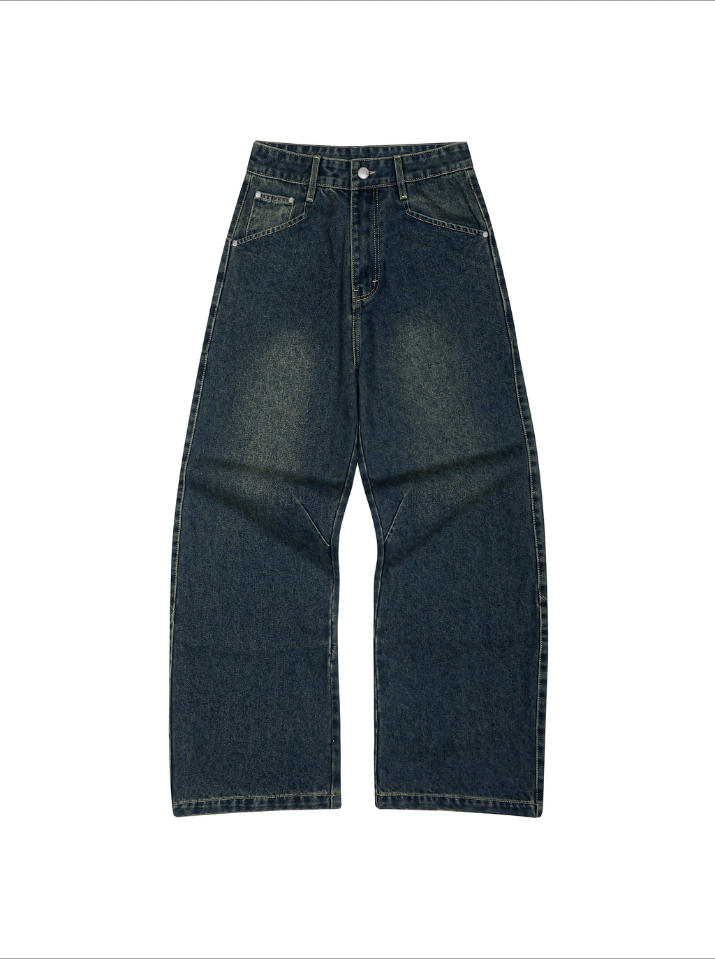 LOOSE FIT VINTAGE DENIM PANTS