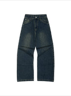 LOOSE FIT VINTAGE DENIM PANTS