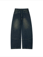 LOOSE FIT VINTAGE DENIM PANTS