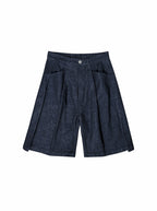 MIDNIGHT MARTINI DENIM SHORTS