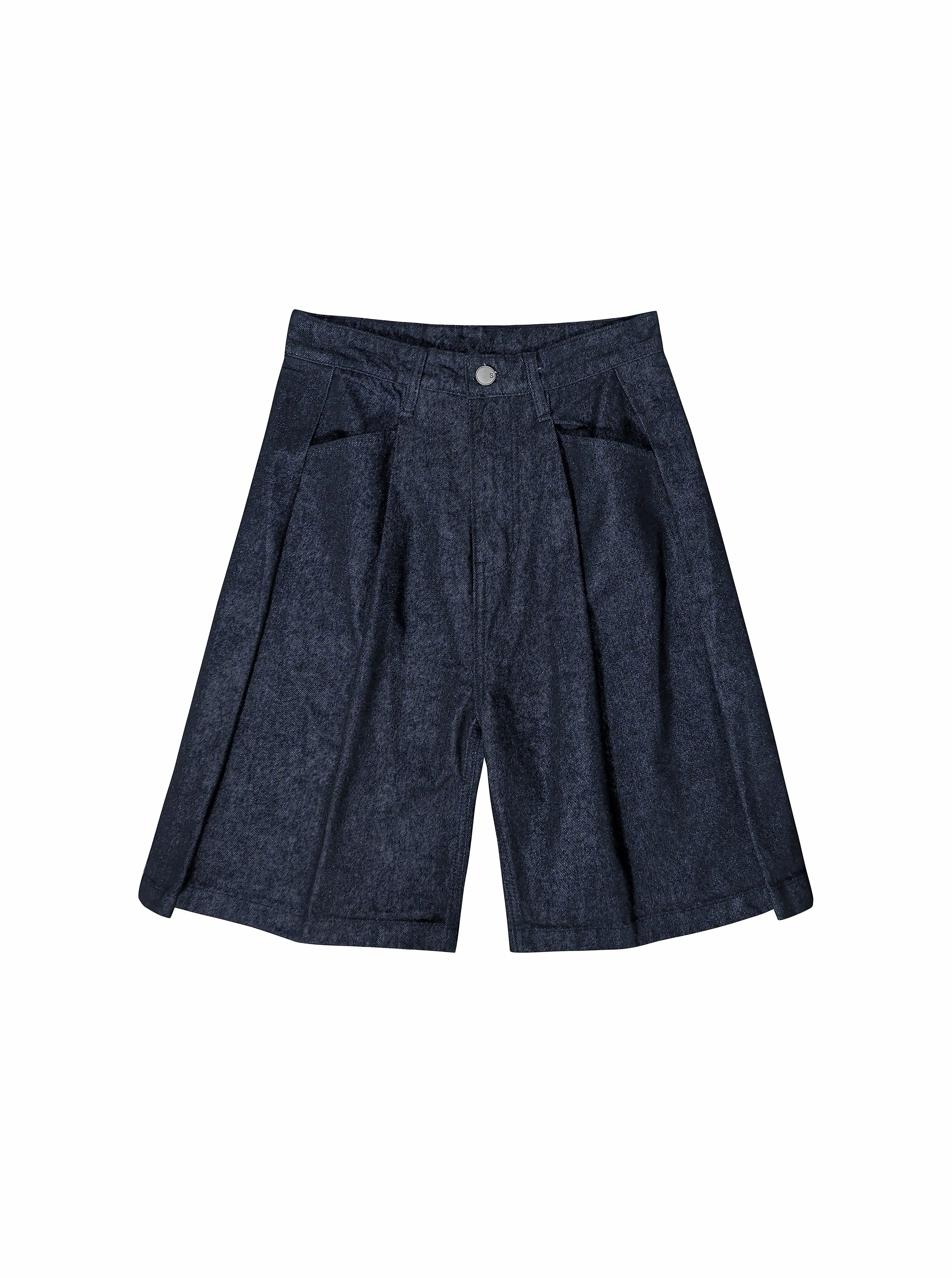 MIDNIGHT MARTINI DENIM SHORTS