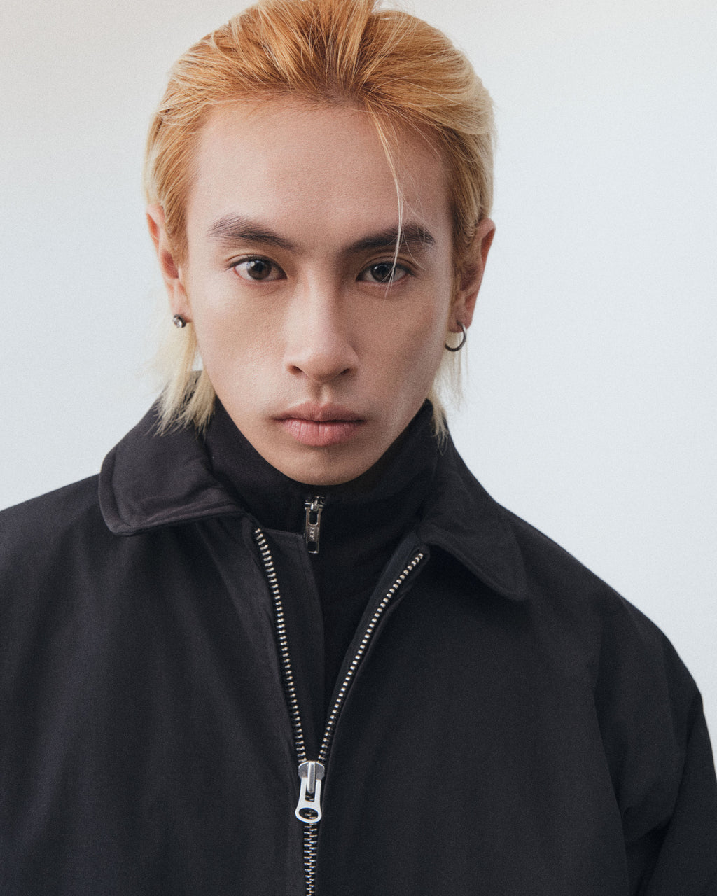 PILOT BOMBER JACKET - BLACK