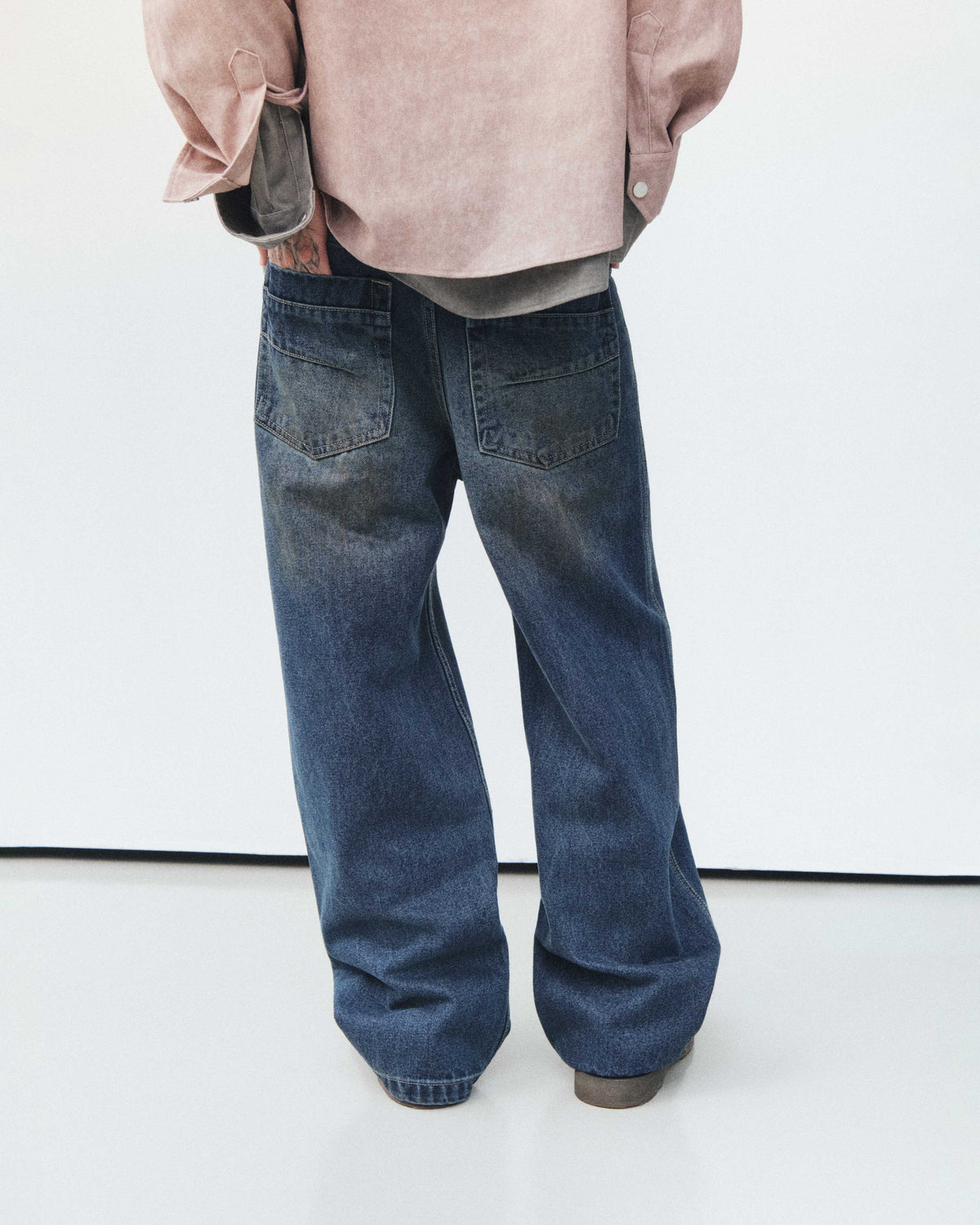 ECLIPSE DENIM PANTS - DARK BLUE