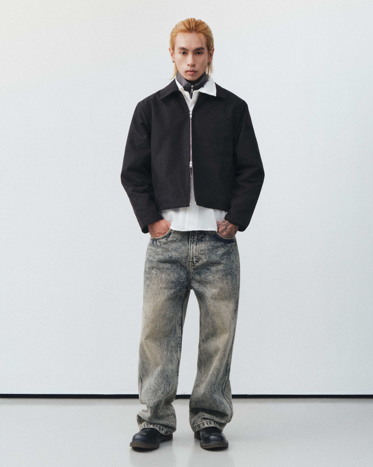 ECLIPSE DENIM PANTS - LIGHT BLUE