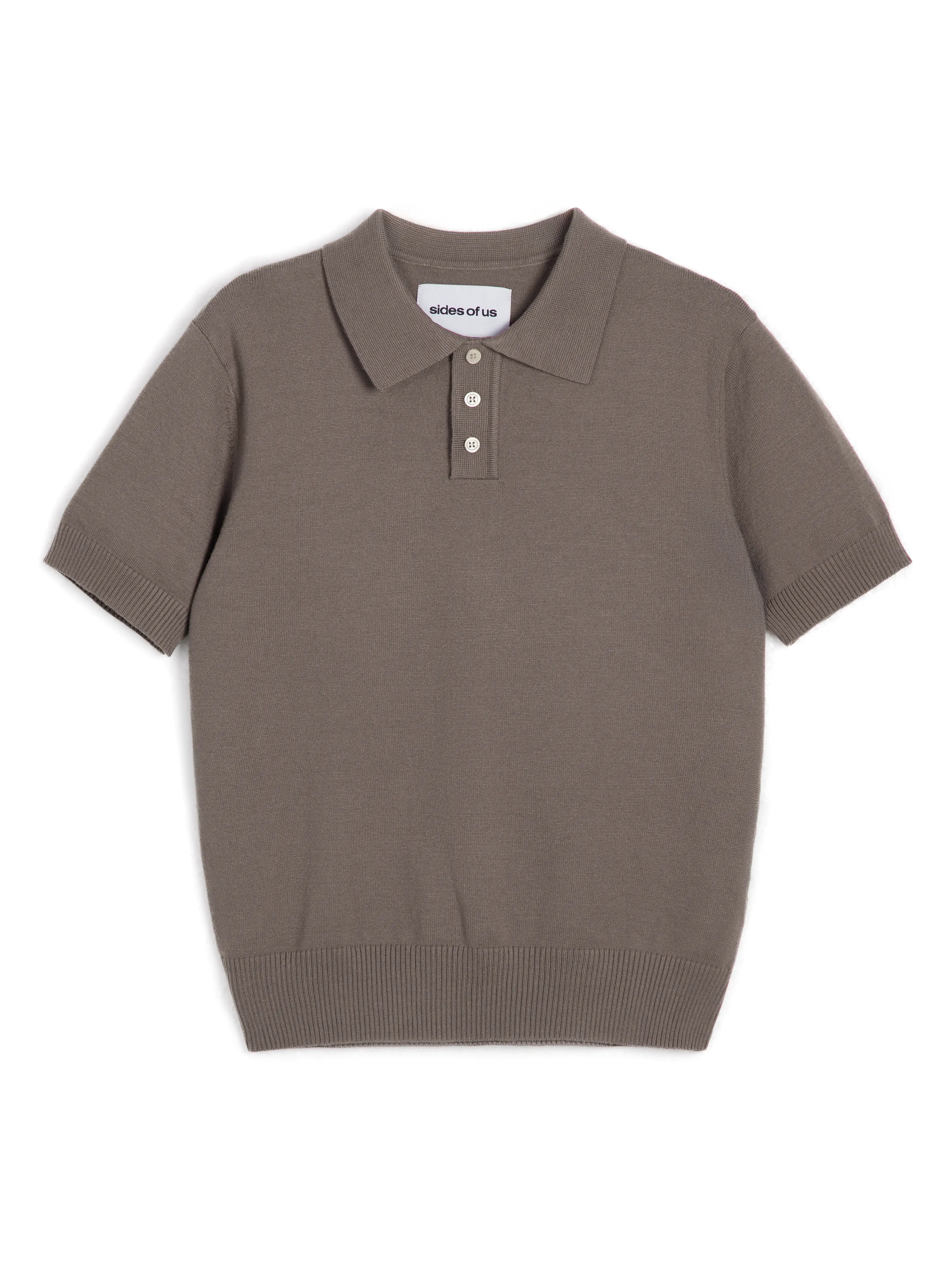 KNIT POLO SHIRT