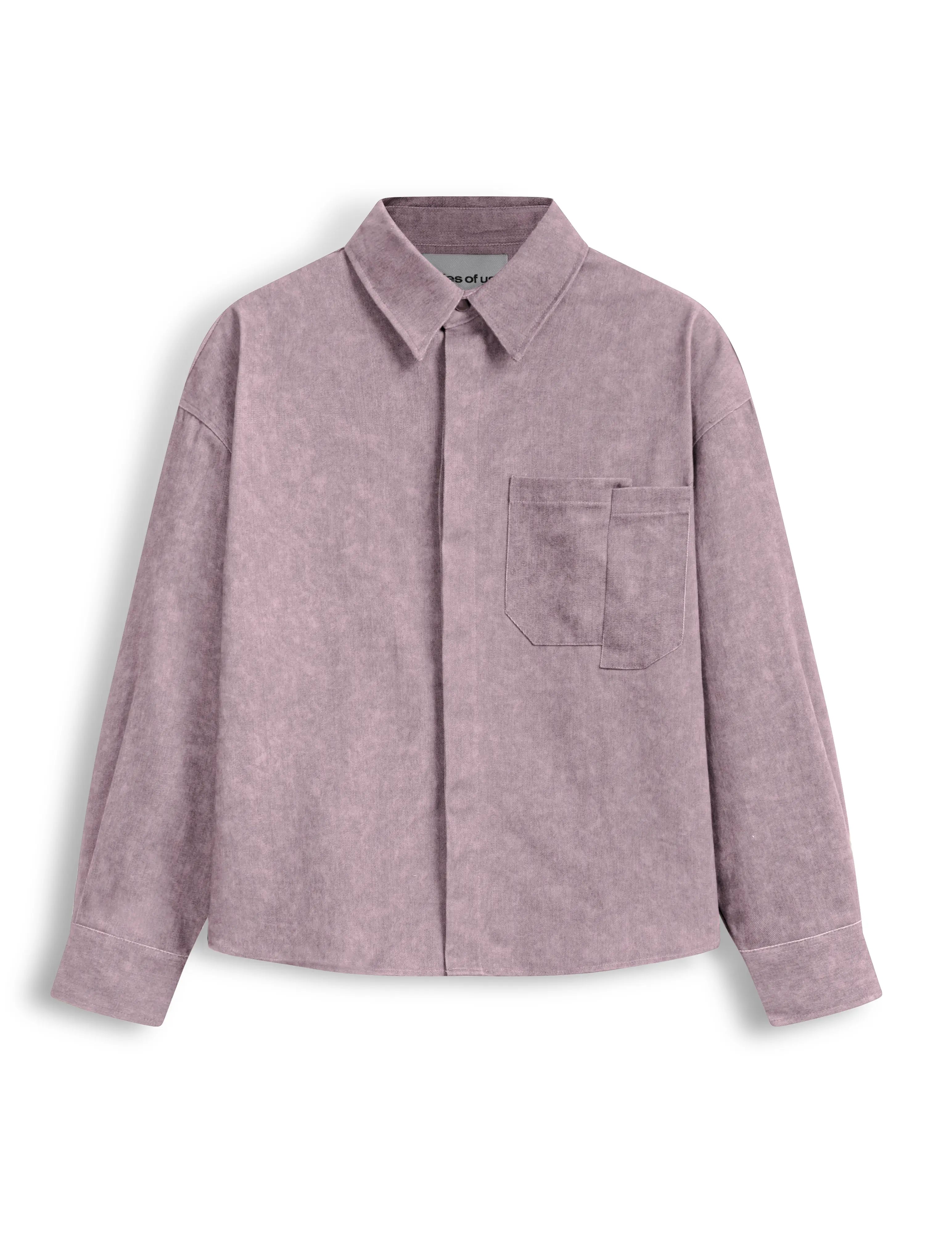 BLEACH EFFECT SHIRT