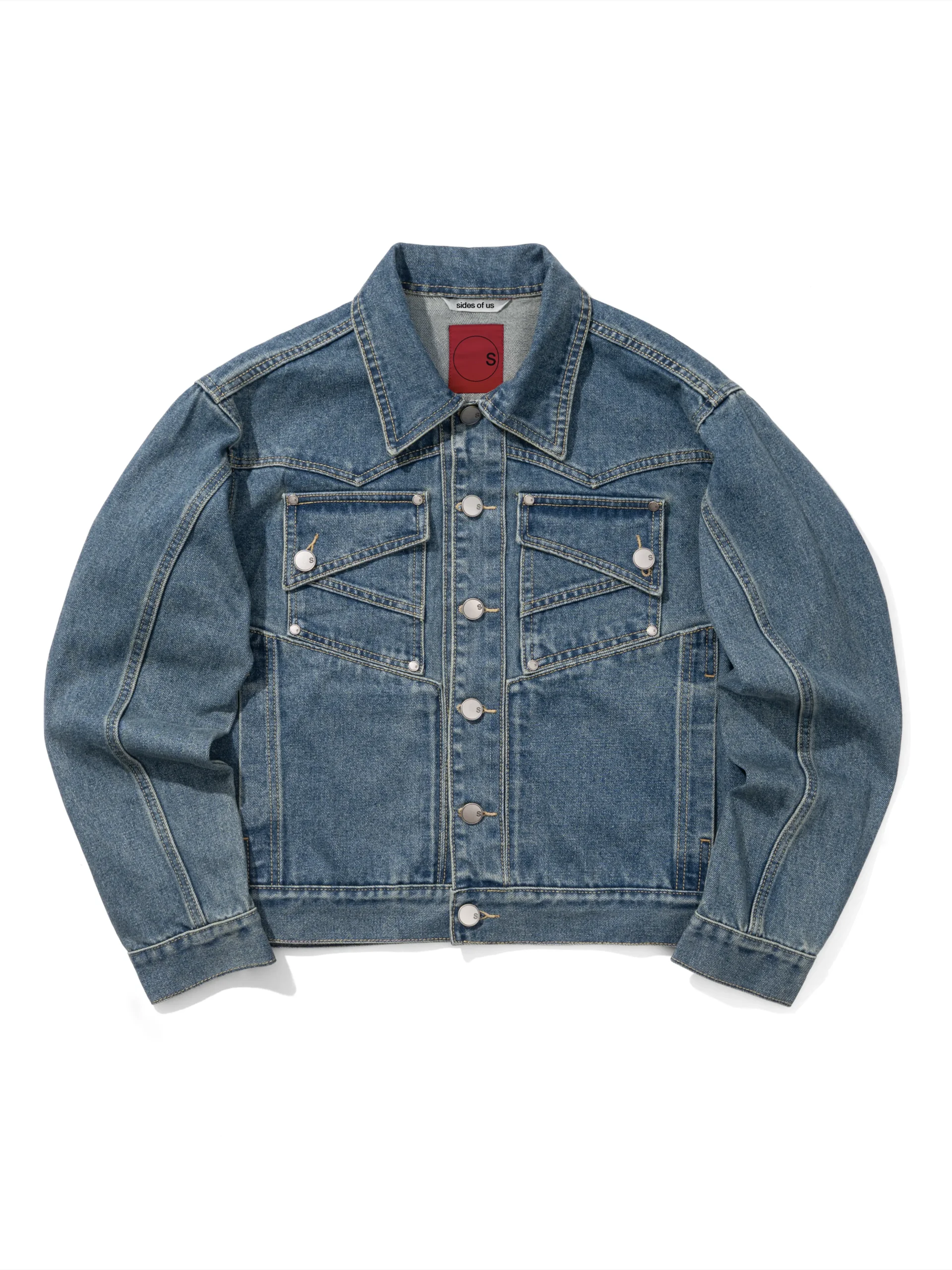 BOXY VINTAGE DENIM JACKET